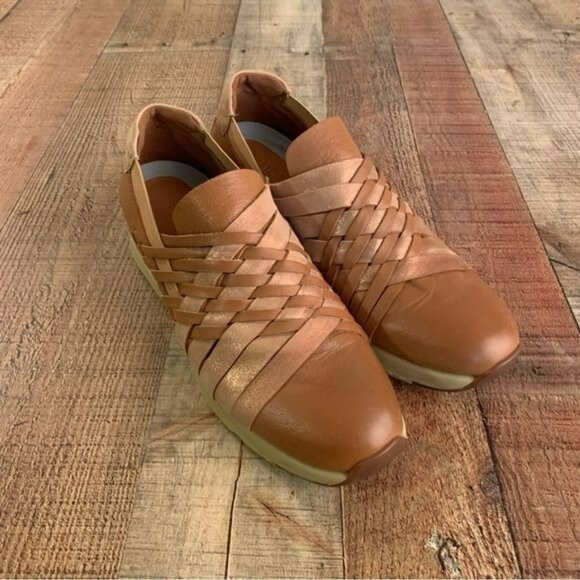 Hotter Orion trainer casual wedge shoes in brown -10 - Picture 1 of 9